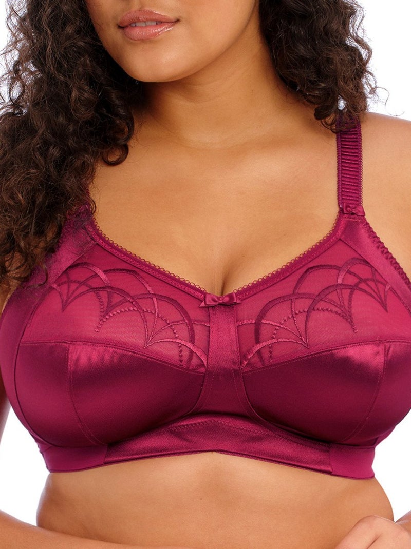 Soutien-gorge grande taille sans armatures Cate Rose - Kiabi