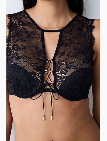 Soutien-gorge halter rembourré eyelesh penti