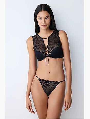 Soutien-gorge halter rembourré eyelesh penti