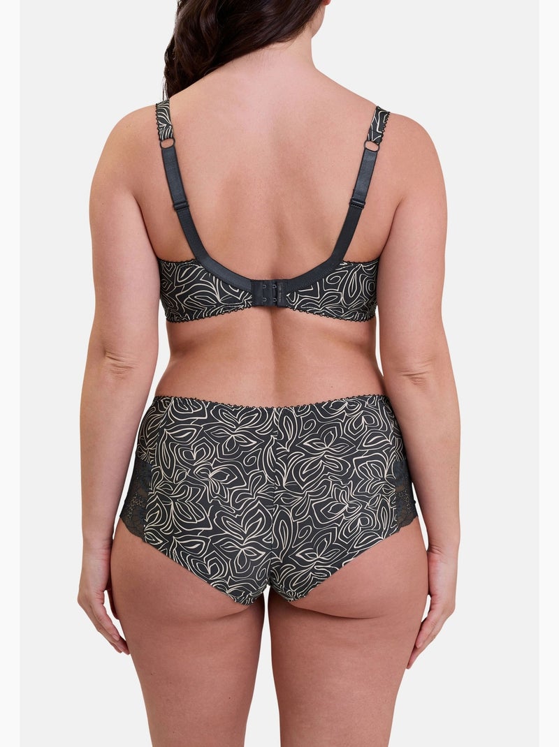 Soutien-gorge hélène sans complexe lingerie gris anthracite - Kiabi