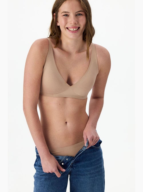 Soutien-gorge hours decollette sans traces, à coussinets amovibles penti - Kiabi