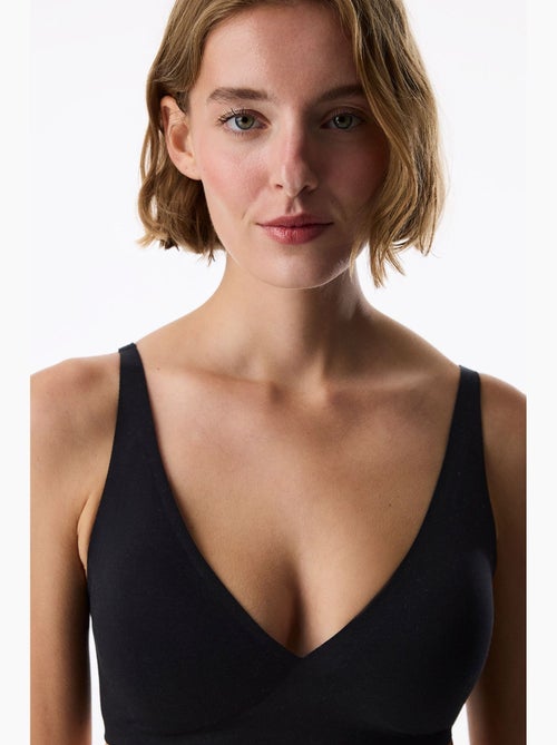 Soutien-gorge hours decollette sans traces, à coussinets amovibles penti - Kiabi