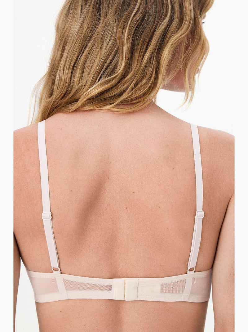 Soutien-gorge intense push up fisto penti Blanc cassé - Kiabi