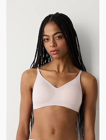 Soutien-gorge invisible montre sans armatures penti