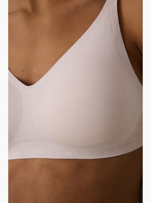 Soutien-gorge invisible montre sans armatures penti - Kiabi Soutien-gorge invisible montre sans armatures penti - Kiabi