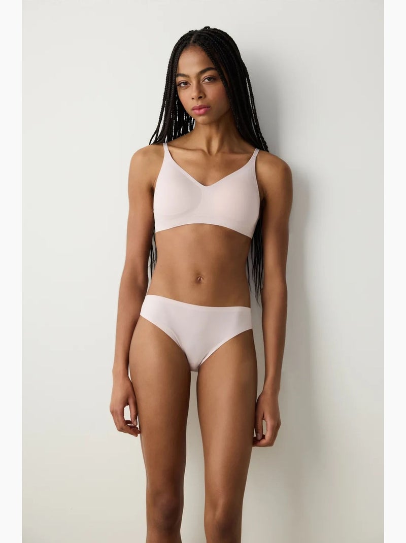 Soutien-gorge invisible montre sans armatures penti Lavande - Kiabi