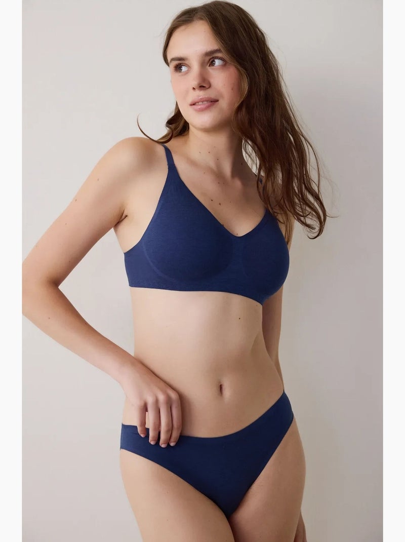 Soutien-gorge invisible penti Bleu marine - Kiabi