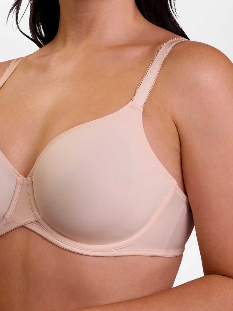 Soutien-gorge invisible 'Sans complexe' Beige - Kiabi