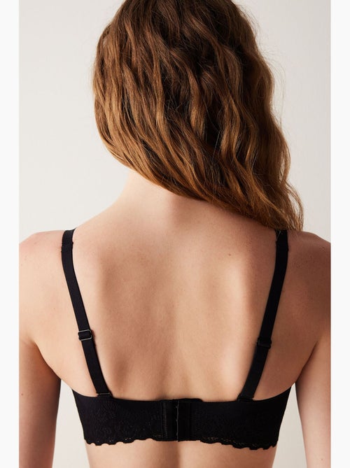 Soutien-gorge invisible sans coutures à détail dentelle penti - Kiabi