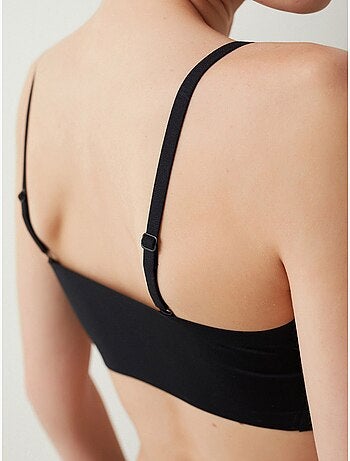 Soutien-gorge invisible sans coutures sans armatures, sans traces penti