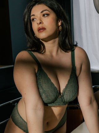 Soutien-gorge kaki ALISSA