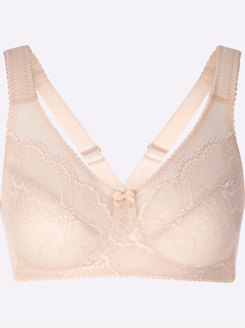 Soutien-gorge Large Sans Armatures - Moda Vilona Marron - Kiabi