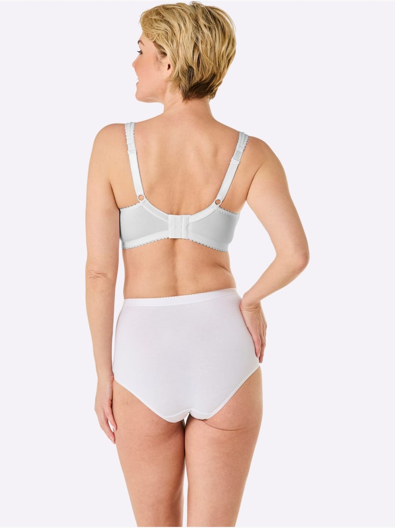 Soutien-gorge Large Sans Armatures - Witt Blanc - Kiabi