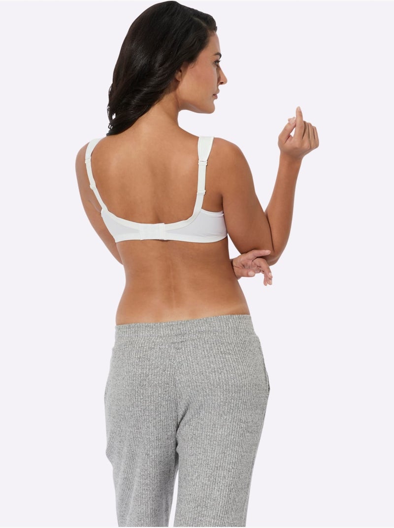 Soutien-gorge Large Sans Armatures - Witt Blanc - Kiabi
