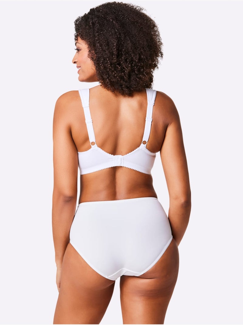 Soutien-gorge Large Sans Armatures - Witt Blanc - Kiabi