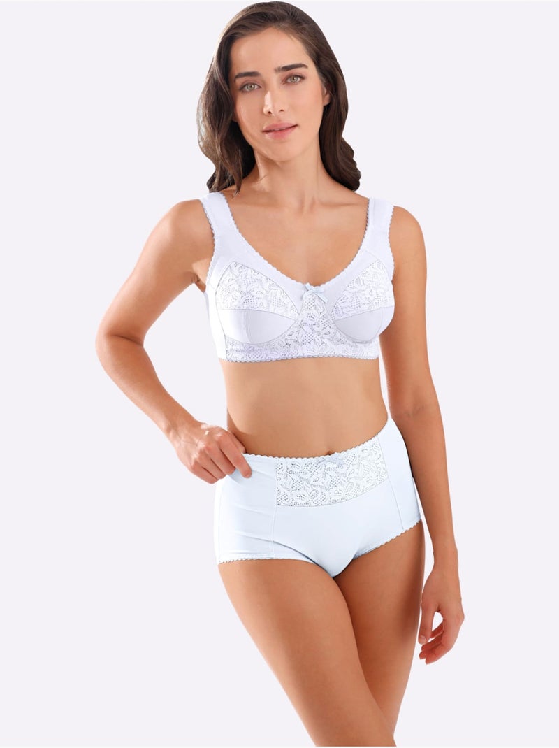 Soutien-gorge Large Sans Armatures - Witt Blanc - Kiabi