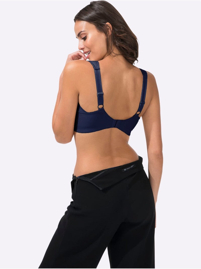 Soutien-gorge Large Sans Armatures - Witt Bleu marine - Kiabi