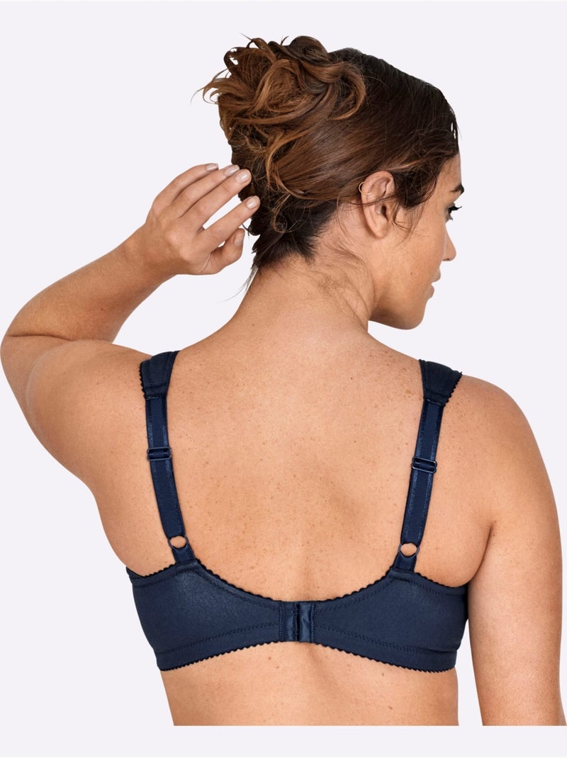 Soutien-gorge Large Sans Armatures - Witt Bleu marine - Kiabi