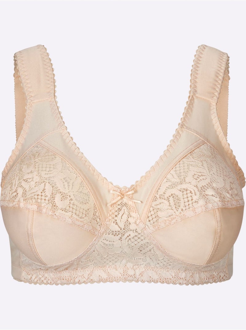 Soutien-gorge Large Sans Armatures - Witt Marron clair - Kiabi