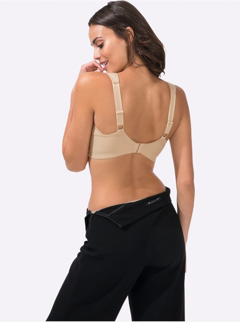 Soutien-gorge Large Sans Armatures - Witt Marron - Kiabi