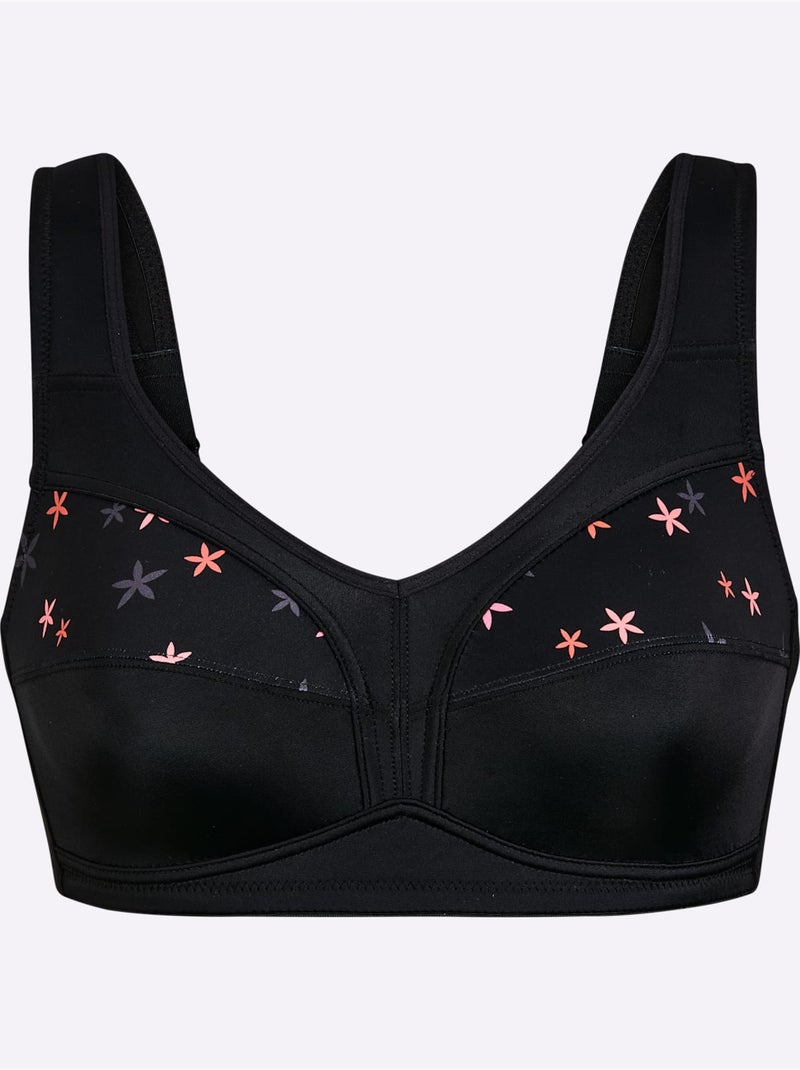 Soutien-gorge Large Sans Armatures - Witt Noir - Kiabi