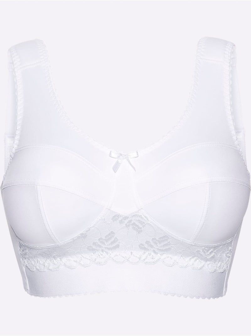 Soutien-gorge Large Sans Armatures, G - Witt Blanc - Kiabi