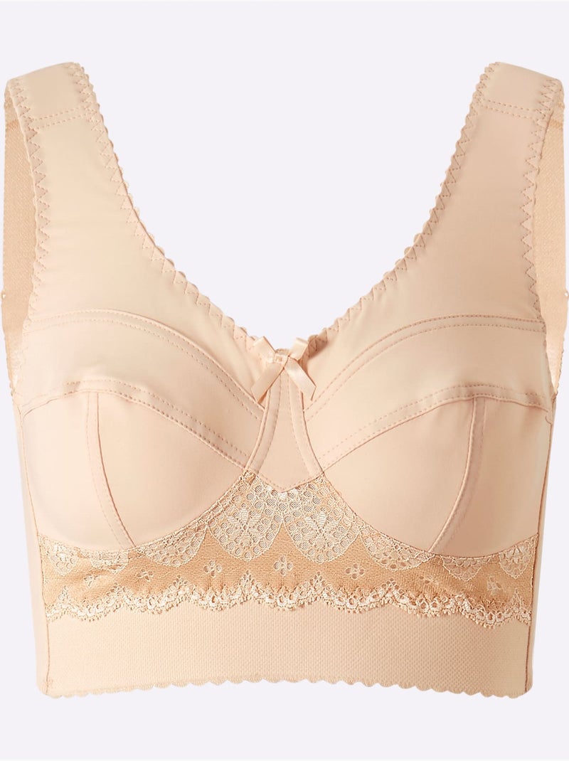 Soutien-gorge Large Sans Armatures, G - Witt Marron - Kiabi