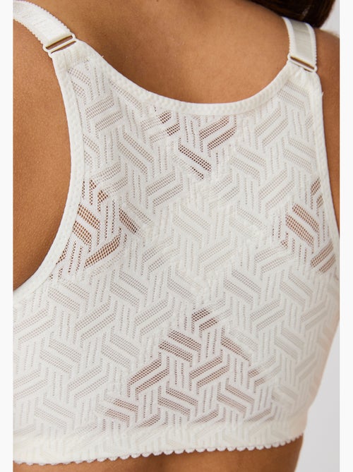 Soutien-gorge léger renfort dos sans armatures ouvert devant - damart - Kiabi Soutien-gorge léger renfort dos sans armatures ouvert devant - damart - Kiabi