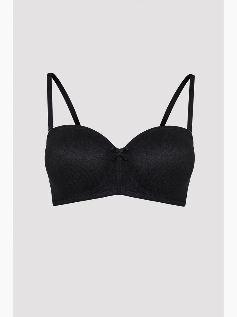 Soutien-gorge lotus penti Noir - Kiabi