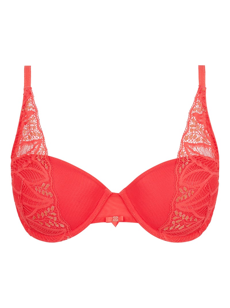 Soutien-gorge Lou Billet Doux Rouge - Kiabi