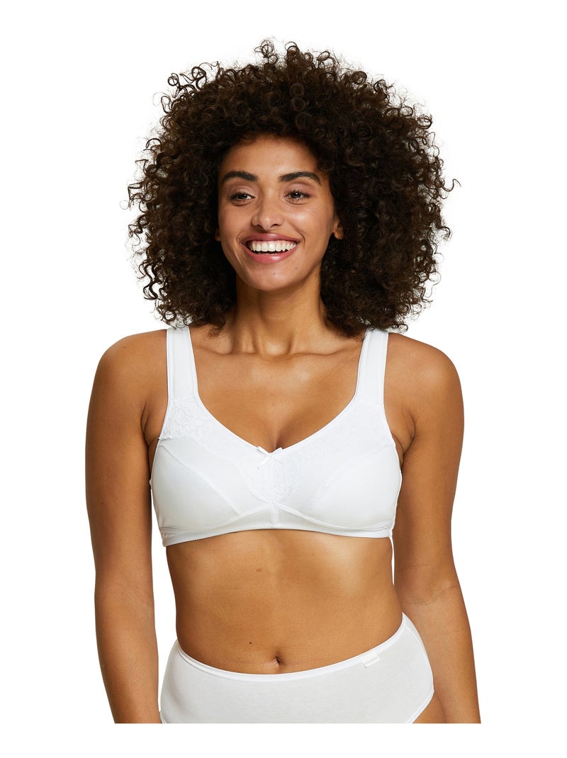 Soutien-gorge Lucie Sans Complexe Blanc - Kiabi
