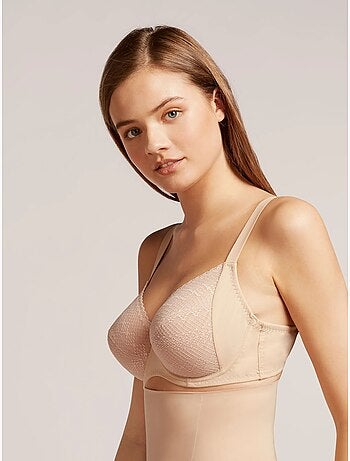 Soutien-gorge maintien maximal sans rembourrage bonnets c, d et e