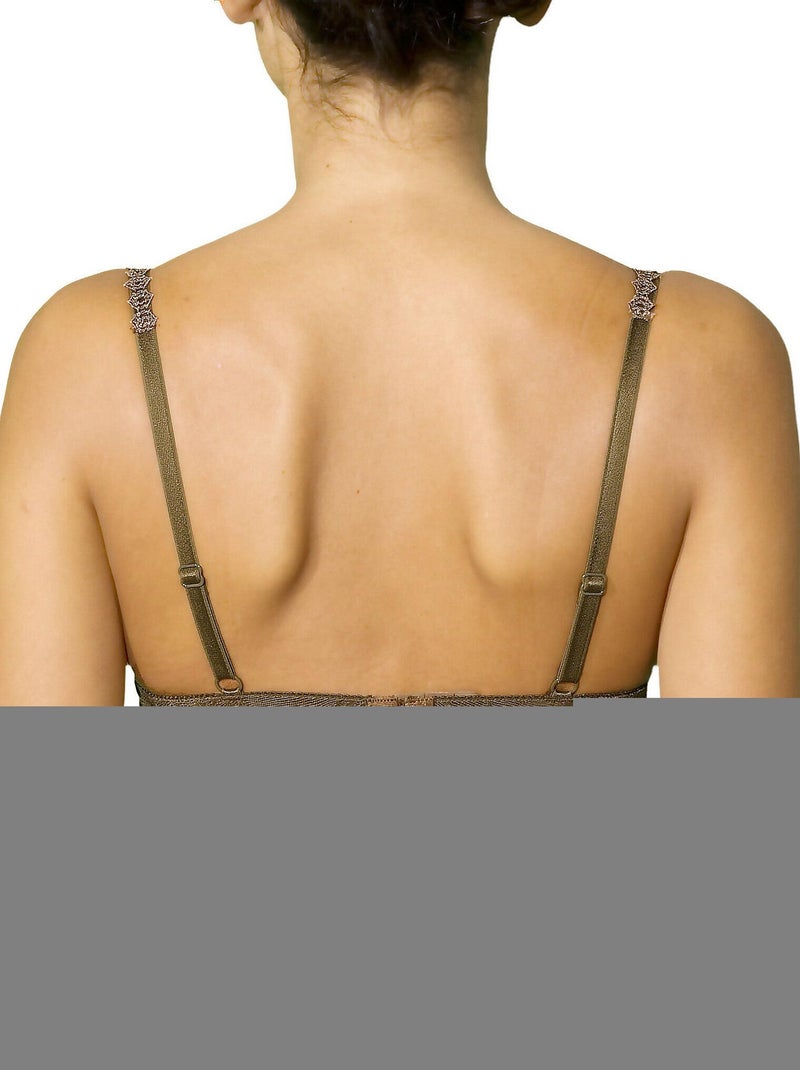 Soutien-gorge maintien préformé Violeta Vert - Kiabi