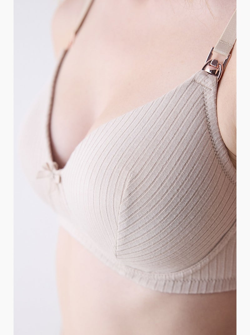 Soutien-gorge mama femme penti Beige argile - Kiabi