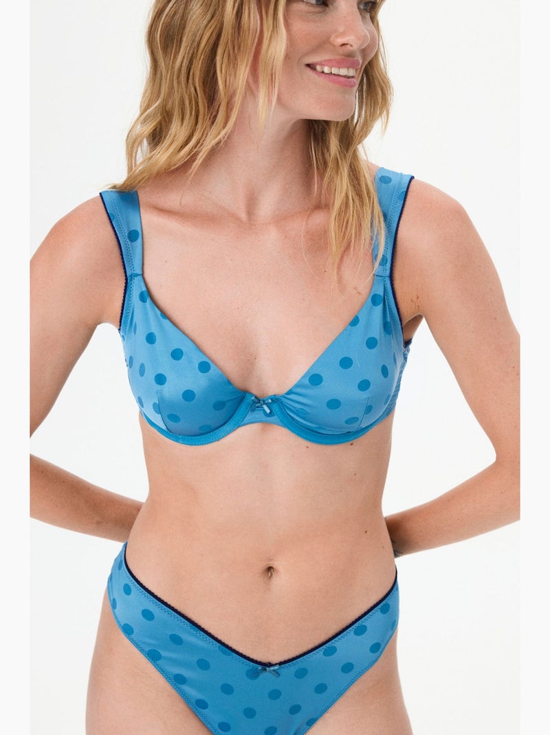 Soutien-gorge marisa femme penti Bleu - Kiabi