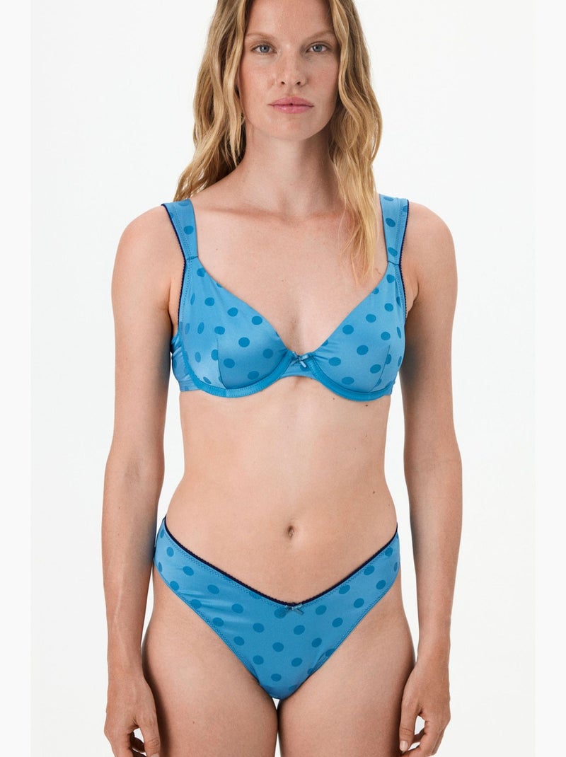Soutien-gorge marisa femme penti Bleu - Kiabi