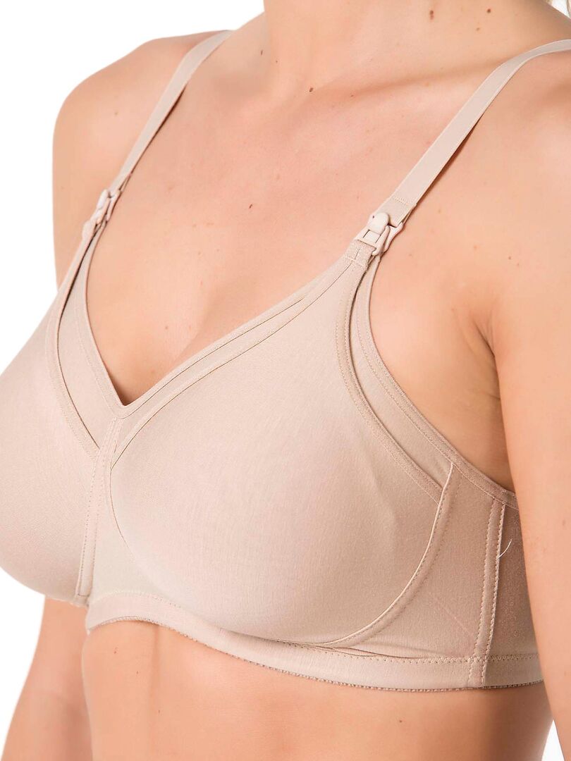 Soutien-gorge maternité allaitement Care - Beige - Kiabi - 55.71€