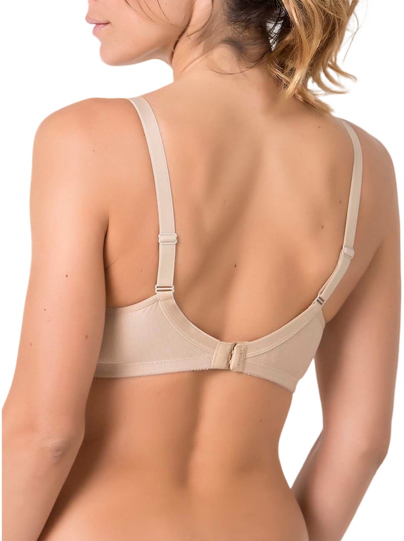 Soutien-gorge maternité allaitement Care Beige - Kiabi