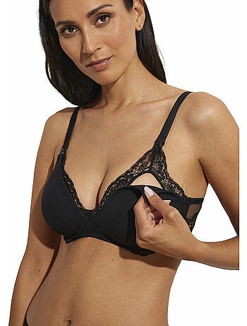 Soutien-gorge maternité allaitement préformé sans armatures