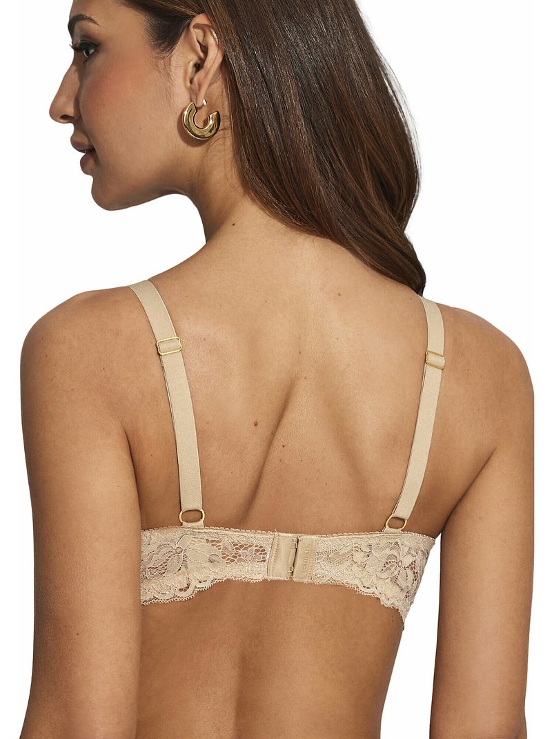 Soutien-gorge maternité allaitement préformé sans armatures Soluciones Beige - Kiabi