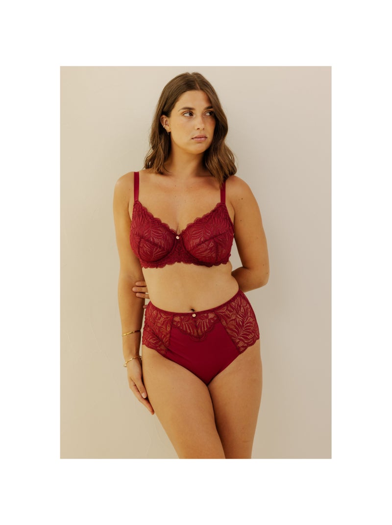 Soutien-gorge Méline Rouge - Kiabi