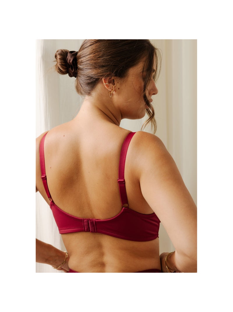 Soutien-gorge Méline Rouge - Kiabi