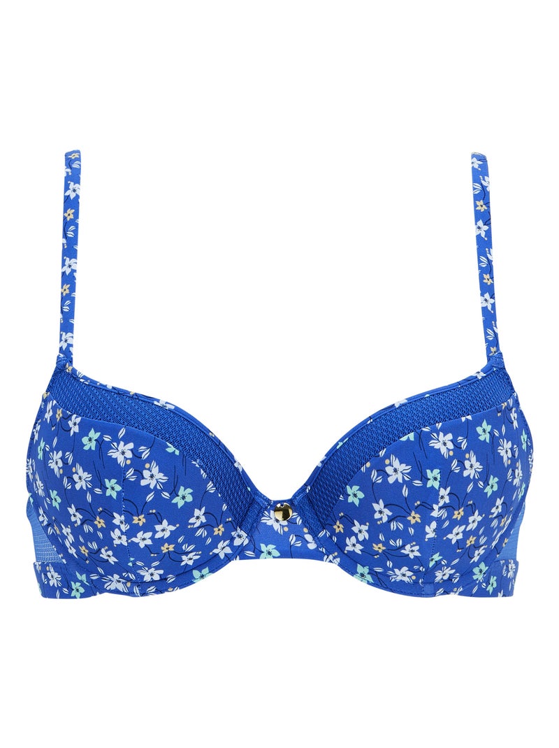 Soutien-gorge Merveilleuse Pop Billet Doux Bleu Blanc - Kiabi
