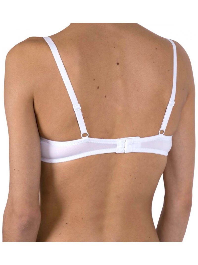 Soutien-gorge microfibre Blanc - Kiabi