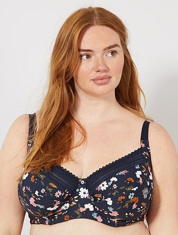 Soutien-gorge microfibre imprimée