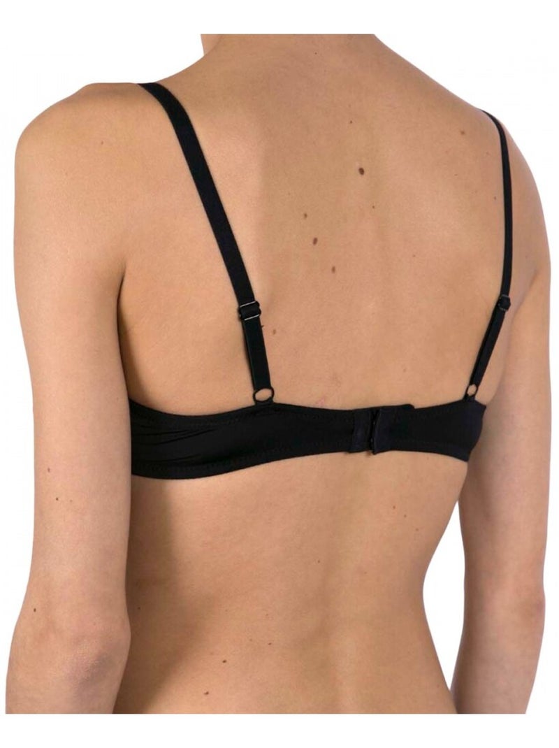 Soutien-gorge microfibre Noir - Kiabi