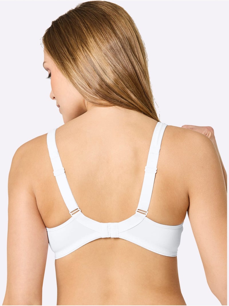 Soutien-gorge minimiseur à armatures - witt Blanc - Kiabi