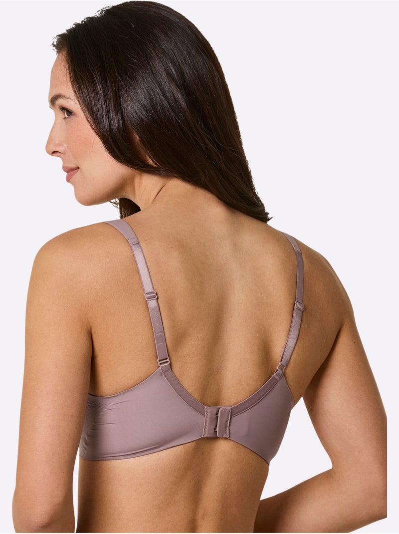 Soutien-gorge Minimiseur à Armatures, G - Witt Mauve - Kiabi