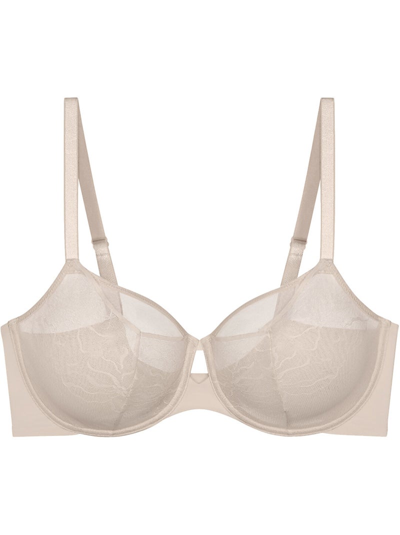 Soutien-gorge minimiseur armaturé COMFORT CONTOUR Beige - Kiabi