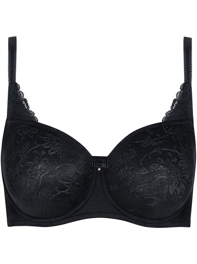 Soutien-gorge minimiseur armaturé Jane Noir - Kiabi